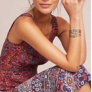 Maeve by Anthropologie Violette Dress Floral 00P SALE MOVING TO COSTA RICA!!